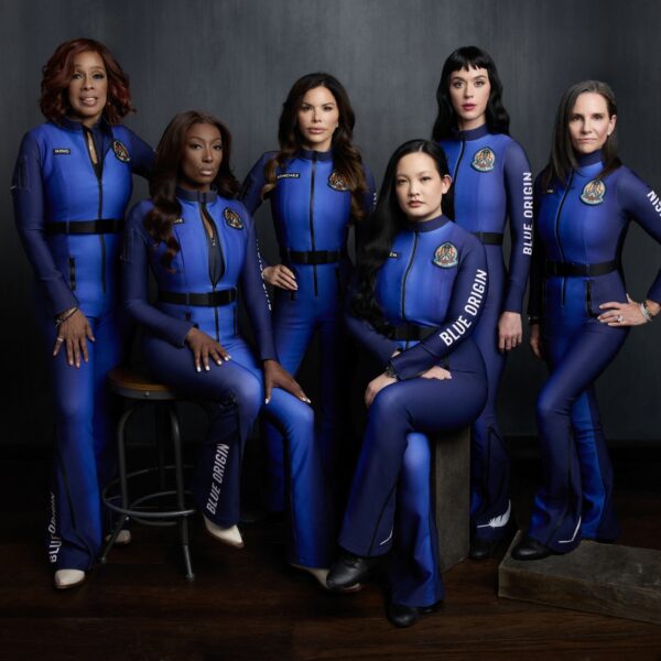 Katy Perry als rolmodel voor meisjes die de ruimtevaart in willen