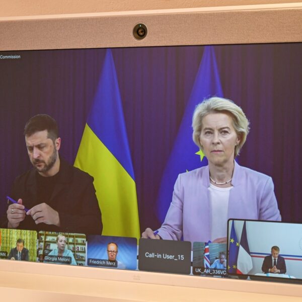 Europese topmissie in Washington: ‘Oekraïne praat met het mes op de keel’