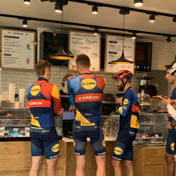 Een koffiepauze op de rustdag