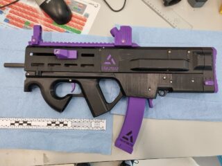 Opmars van vuurwapens gemaakt met 3D-printers