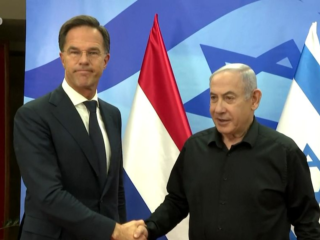 Rutte in Israël om te praten met Netanyahu en Abbas