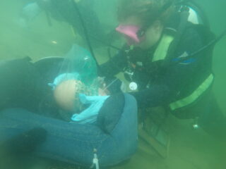 Forensisch duiken: 'Onder water is een tijdscapsule'