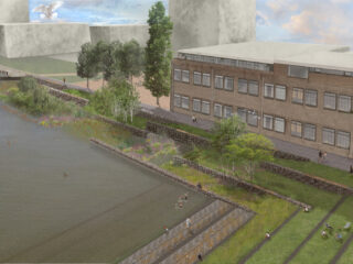 Van stenen kades in haven Rotterdam naar natuurgebied