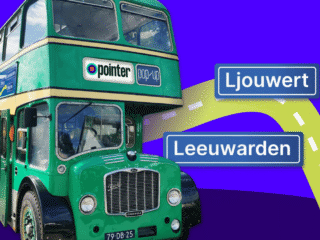 Pointer en Spraakmakers komen met pop-up bus naar Leeuwarden