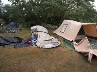 Vakantie in het water gevallen door noodweer: 'De hele camping was verwoest'