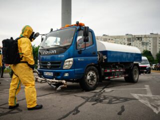 Angst voor een aanval op de kerncentrale: zo oefenen Oekraïners tegen een ramp