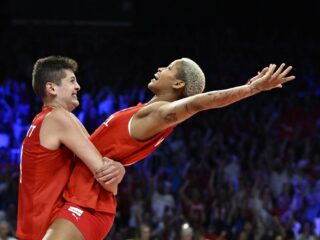 Turkse president Erdogan neemt het op voor LHBTI-volleybalster