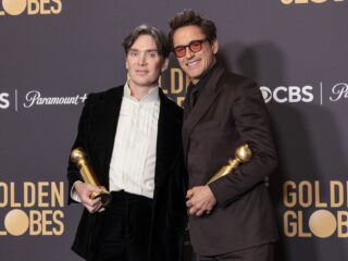 Oppenheimer grote winnaar bij Golden Globes: 'Betekent voorsprong bij de Oscars'