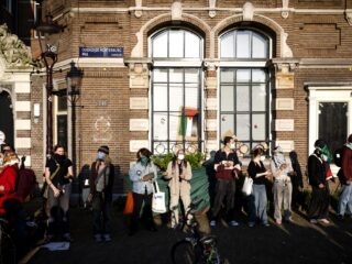 Pro-Palestijnse betogingen in Amsterdam en Utrecht