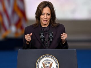 Kamala Harris hield de beste speech in november