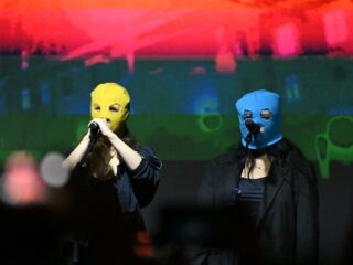 Russische protestband Pussy Riot laat van zich horen in Den Haag