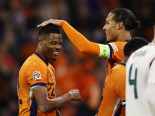 'Sinds zijn debuut alleen Depay en Wijnaldum bij meer Oranje-treffers betrokken dan Dumfries'