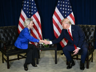 Frontale aanval Amerika op Europa