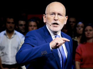 Frans Timmermans over de Gaza-deal, Bernie Sanders en de verkiezingen