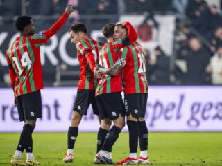 NEC maakt grote kans op plek vier in de Eredivisie: ‘Met die speelstijl dwing je het zelf af’