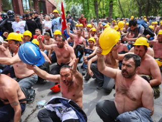 Turkse mijnwerkers in hongerstaking: 'De bodem is bereikt'