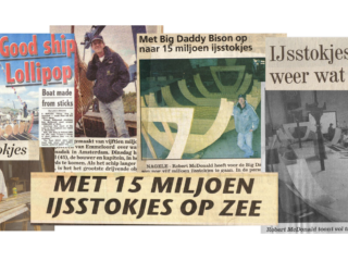 Hoe is het afgelopen met de ijsstokjesboot van stuntman Robert McDonald?