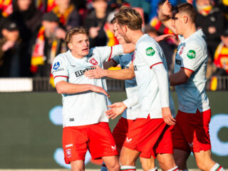 'Met zeventien doelpunten ligt Steijn ruim op koers voor topscorerstitel'