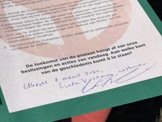 Utrecht tekent als eerste gemeente manifest tegen ecocide