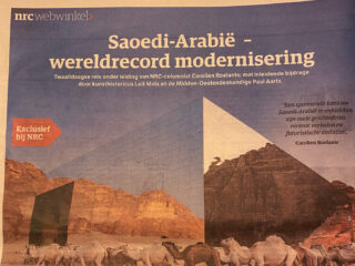 NRC-reis naar Saudi-Arabië leidt tot ophef: 'De krant staat hier niet volledig buiten'