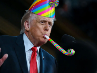 Vechtfeest in de tuin van het Witte Huis voor Trumps verjaardag: 'Dit past bij zijn bijna keizerlijke status'