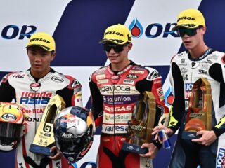 Eerste podiumplek voor Moto3-coureur Veijer: 'Jongen voor de toekomst'