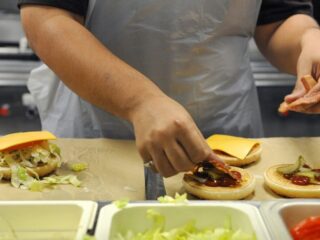 Kan een hamburger zonder ui?