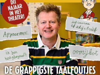 Verenigd Koninkrijk of 'Verregend Koninkrijk'? Meester Mark gaat theaters in met taalfouten