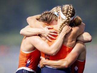Tweede Nederlandse goud op roeien binnen: 'We pieken op het juiste moment'