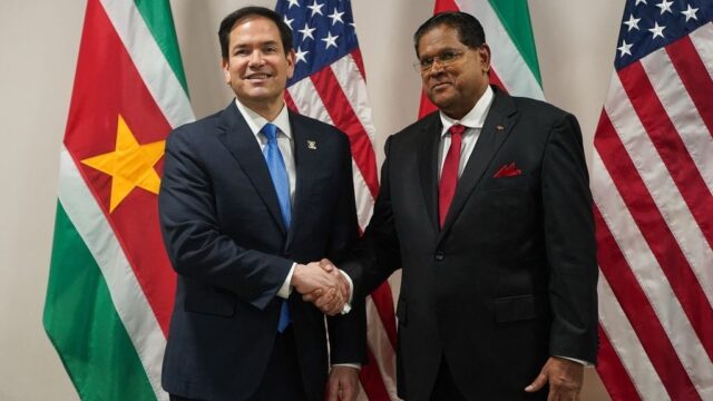 Wat is er uit het bliksembezoek gekomen van Rubio aan Suriname?
