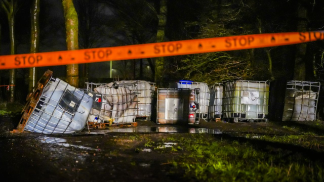 10.000 liter drugsafval gevonden in Brabant: 'Steeds vaker grote lozingen'
