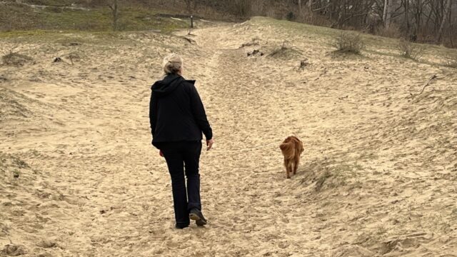 Wandelen helpt bij verwerken van verlies, is te lezen in 'Het sneeuwklokjesbos, een wandeling'
