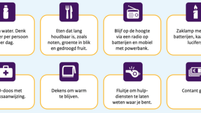 Een noodpakket kan levens redden in tijden van crises, maar wat moet er allemaal in?