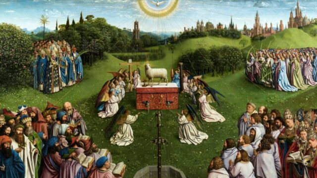 Grote kritiek op de restauratie van Het Lam Gods