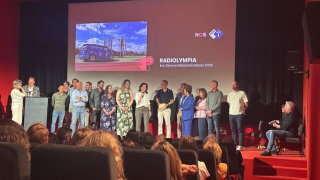 Ere Zilveren Reissmicrofoon 2025 uitgereikt aan RadiOlympia