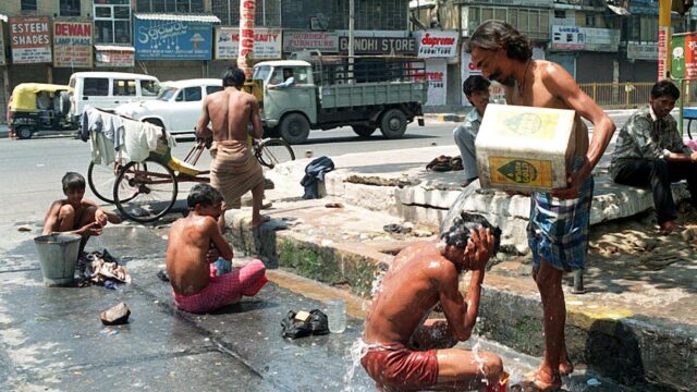 Wat zijn de gevolgen van de hittegolf in India?