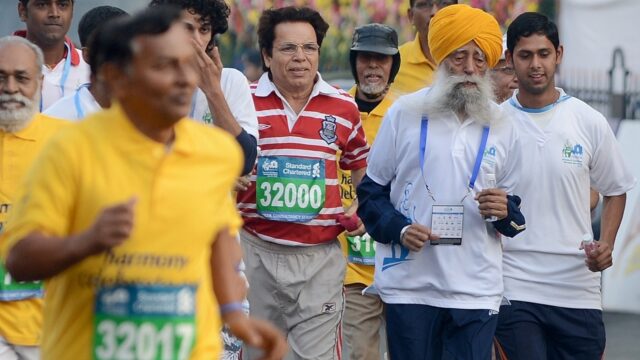 Hoe loop je de marathon uit als 80-plusser? Marathonloper Maarten Grethe deelt zijn geheim