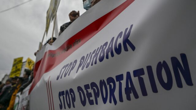 Frontex niet aansprakelijk voor 'pushback' Syrisch gezin