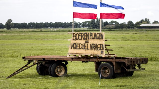 Oorlogsveteraan: omgekeerde vlaggen 'heel storend'