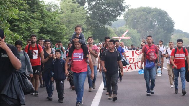Duizenden migranten protesteren tegen omstandigheden opvangcentra Mexico