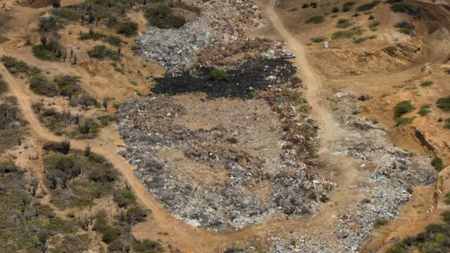 De 28 meter hoge afvalberg op Bonaire maakt omwonenden doodziek