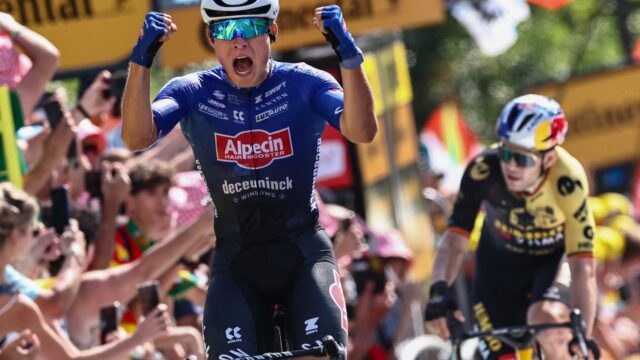 Tour de France: wéér niet voor Van Aert