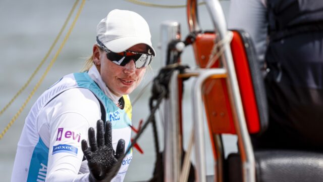 Zeilster Marit Bouwmeester op jacht naar de Olympische Spelen