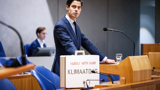 D66-lijsttrekker Rob Jetten tegen Pieter Omtzigt: 'Klimaatfonds mag niet verdwijnen'