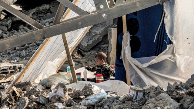 Zorgen om toename diarree bij kinderen in Gaza: 'Kan hartstikke dodelijk zijn'