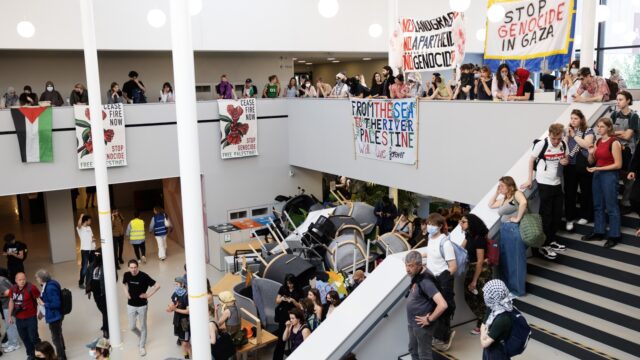 Geen onderwijs op UvA: 'Voelt als een nederlaag'