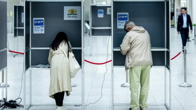 Eerste exitpoll Europese verkiezingen: PVV nek aan nek met GroenLinks-PvdA