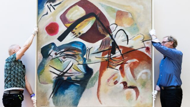 Bijzondere Kandinsky-tentoonstelling opent deze week in museum H'art