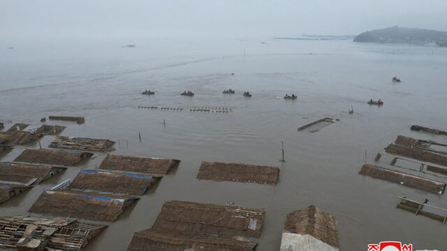 Noordwesten van Noord-Korea onder water door hevige regen, duizenden geëvacueerd