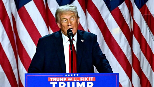 Trump claimt overwinning in speech en spreekt van aanbreken 'gouden tijden'